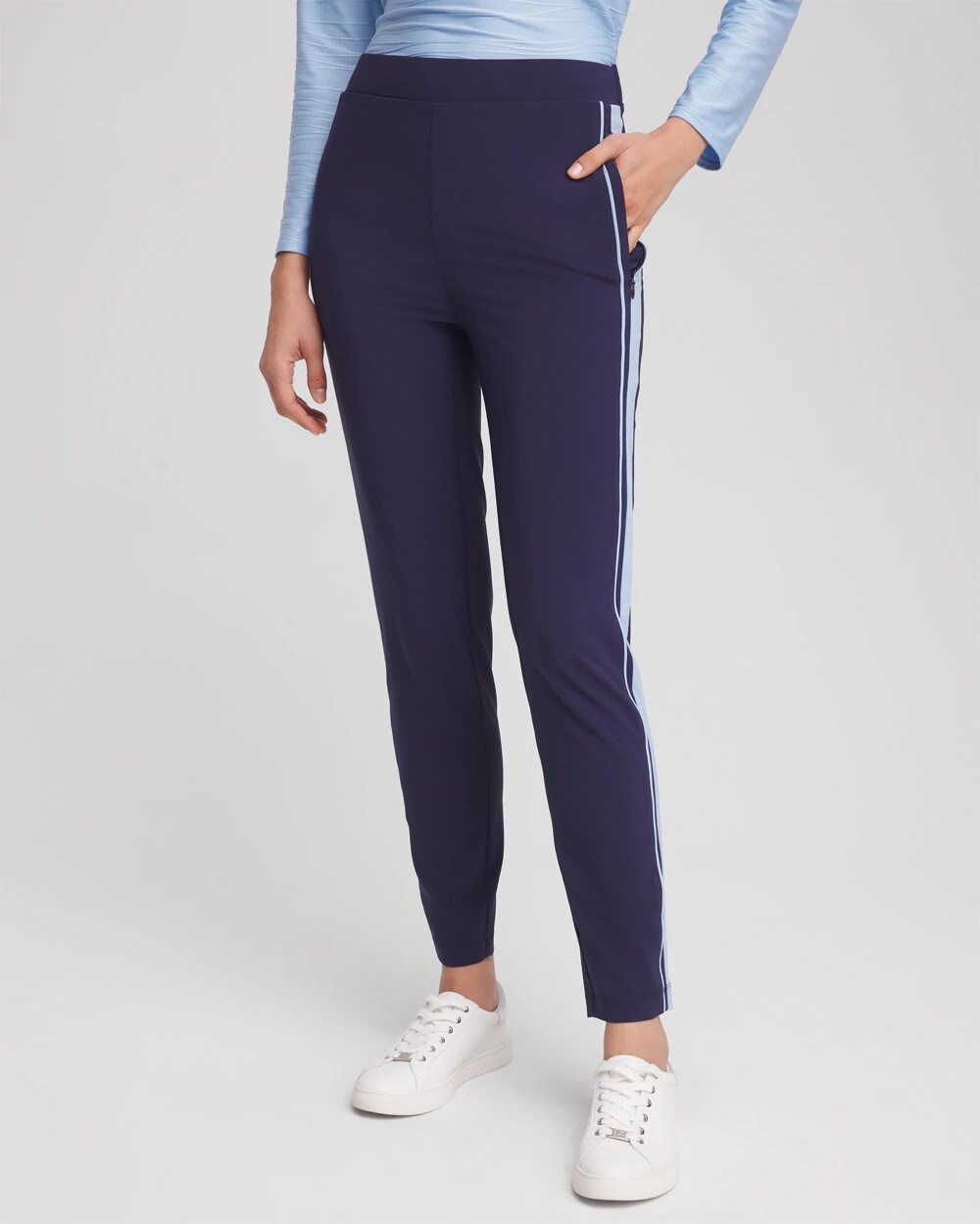 Zenergy® UPF Piped Ankle Pants | Chico's